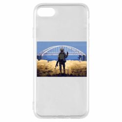 Чехол для iPhone 7 Марка с Крымским мостом - PrintSalon