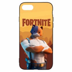 Чехол для iPhone 7 Meowscles and logo - PrintSalon