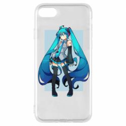Чехол для iPhone 7 Miku art - PrintSalon