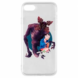 Чехол для iPhone 7 ОСД Одиннадцать и Демогоргон - PrintSalon