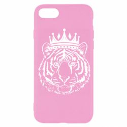 Чехол для iPhone 7 Папа-Тигр - PrintSalon