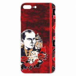 Чохол для iPhone 7 Plus Батько наш Бандера Мяу! - PrintSalon