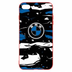 Чехол для iPhone 7 Plus BMW logo and art background - PrintSalon
