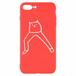 Чехол для iPhone 7 Plus Cat in pants - PrintSalon