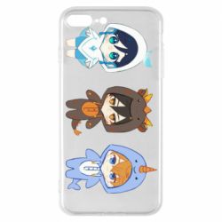 Чехол для iPhone 7 Plus Чжун, Венти и Тортик