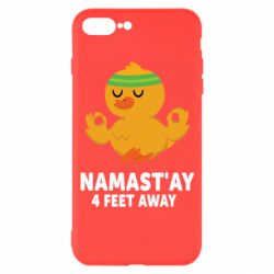 Чехол для iPhone 7 Plus Duck Namast'ay Away - PrintSalon