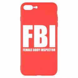 Чехол для iPhone 7 Plus FBI - Female Body Inspector - PrintSalon