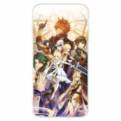 Чехол для iPhone 7 Plus Genshin Impact Characters - PrintSalon