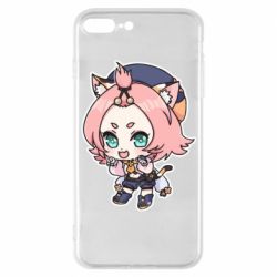 Чехол для iPhone 7 Plus Genshin Impact chibi Diona - PrintSalon