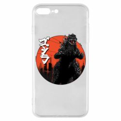 Чохол для iPhone 7 Plus Годзила Арт - PrintSalon