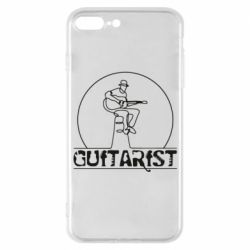 Чехол для iPhone 7 Plus Guitar player. - PrintSalon