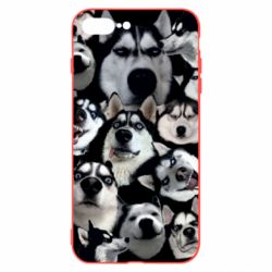 Чохол для iPhone 7 Plus Husky Emotions - PrintSalon