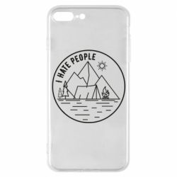 Чехол для iPhone 7 Plus I hate people - camper - PrintSalon