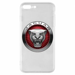 Чехол для iPhone 7 Plus Jaguar Logo circle - PrintSalon