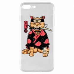 Чехол для iPhone 7 Plus Japanese Akatsuki cat - PrintSalon