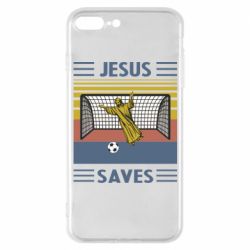 Чехол для iPhone 7 Plus Jesus will save - PrintSalon