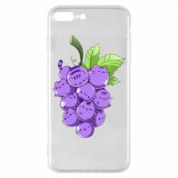 Чехол для iPhone 7 Plus Кот-виноград - PrintSalon