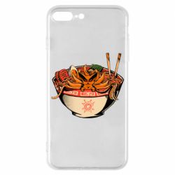 Чехол для iPhone 7 Plus Kurama in ramen - PrintSalon