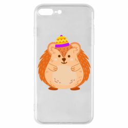 Чехол для iPhone 7 Plus Little hedgehog in a hat - PrintSalon
