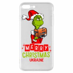 Чохол для iPhone 7 Plus З Різдвом Христовим Україно-Грінч і Генератор - PrintSalon