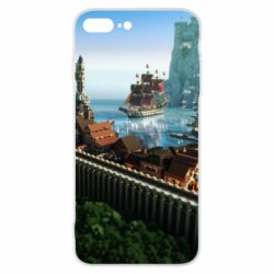 Чохол для iPhone 7 Plus Minecraft beautiful town