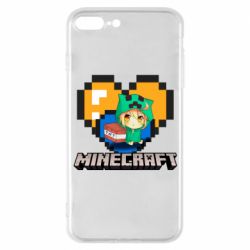 Чохол для iPhone 7 Plus Minecraft Girl