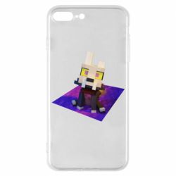 Чехол для iPhone 7 Plus Minecraft King - PrintSalon