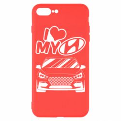 Чехол для iPhone 7 Plus Моя любовь Хендай - PrintSalon