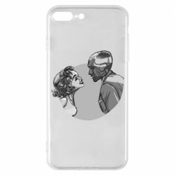 Чехол для iPhone 7 Plus Retro Wanda and Vision - PrintSalon