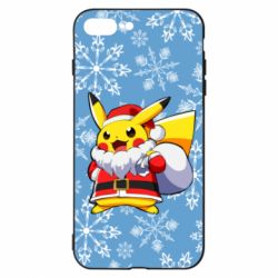 Чохол для iPhone 7 Plus Santa Claus Pikachu - PrintSalon