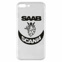 Чехол для iPhone 7 Plus Scania SAAB logo - PrintSalon