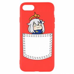 Чехол для iPhone 7 Pocket Paimon - PrintSalon