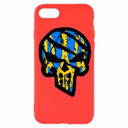 Чохол для iPhone 7 Punisher Coat of arms of Ukraine - PrintSalon