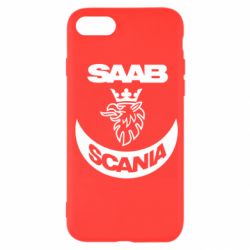 Чехол для iPhone 7 Scania SAAB logo - PrintSalon