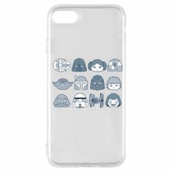 Чехол для iPhone 7 Star wars icons - PrintSalon
