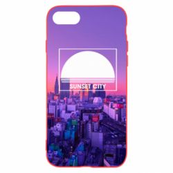 Чохол для iPhone 7 Sunset city - PrintSalon