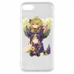 Чехол для iPhone 7 Тигнари с Коллеи - PrintSalon