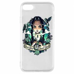 Чехол для iPhone 7 Уэнздей арт