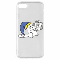 Чехол для iPhone 7 Украинский кот саймона с подарком - PrintSalon