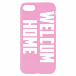 Чехол для iPhone 7 Welcum Home - PrintSalon