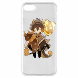 Чехол для iPhone 7 Zhongli with baloon - PrintSalon