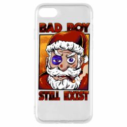 Чехол для iPhone 8 Bad Santa - PrintSalon