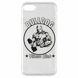Чехол для iPhone 8 Bulldog Fitness Club - PrintSalon