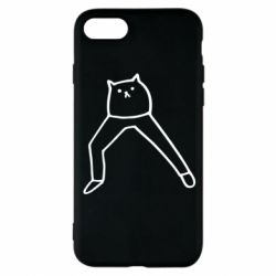 Чехол для iPhone 8 Cat in pants - PrintSalon