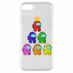 Чохол для iPhone 8 Christmas Tree Among Us - PrintSalon