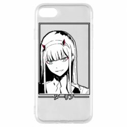 Чехол для iPhone 8 Darling in the franxx.
