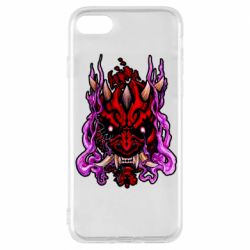 Чехол для iPhone 8 Darth Maul Japanese mask - PrintSalon