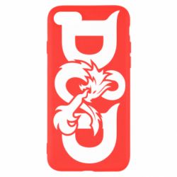 Чехол для iPhone 8 Dungeons s Dragons logo - PrintSalon