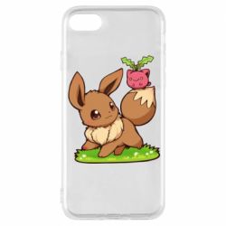 Чохол для iPhone 8 Eevee with Hoppip - PrintSalon