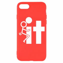 Чехол для iPhone 8 F*ck with IT - PrintSalon